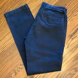 JCREW broken-in Chinos in Navy
